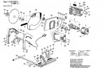 Bosch 0 600 550 042 Circular Hand Saw 240 V / Gb Spare Parts